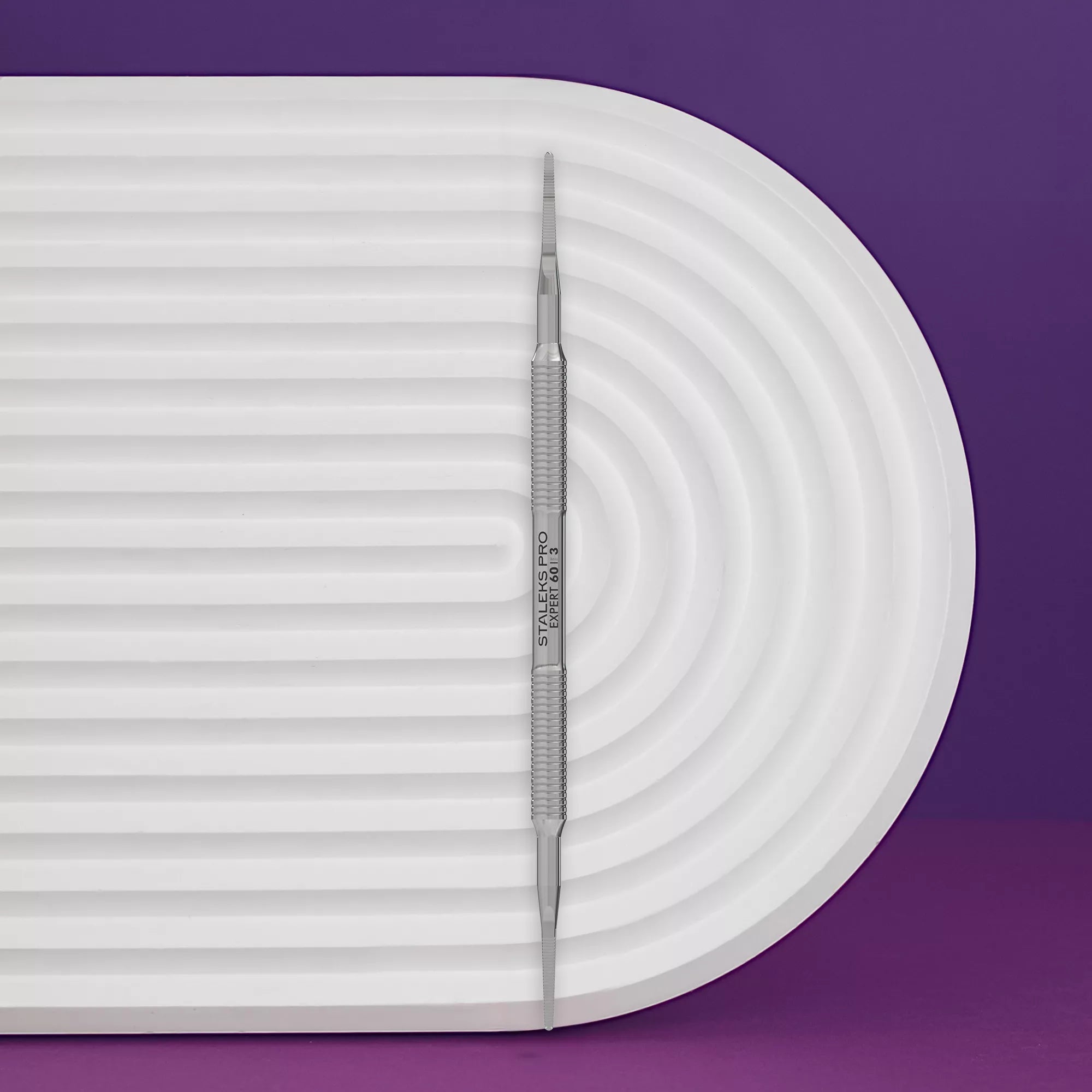 פצירת ציפורניים לפדיקור EXPERT 60 TYPE 3 (פצירה ישרה ופצירה עם קצה מכופף)