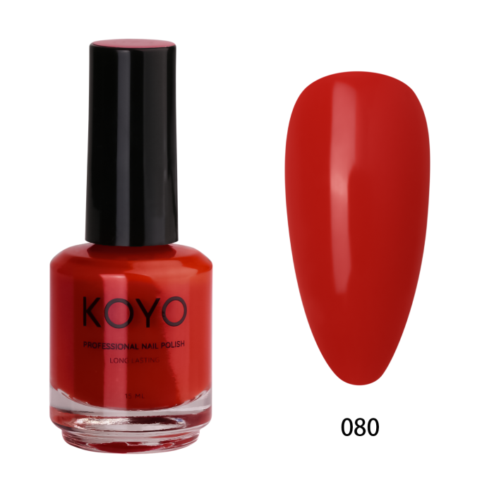 לק עמיד 15 מ"ל | מס' 080 | קויו KOYO