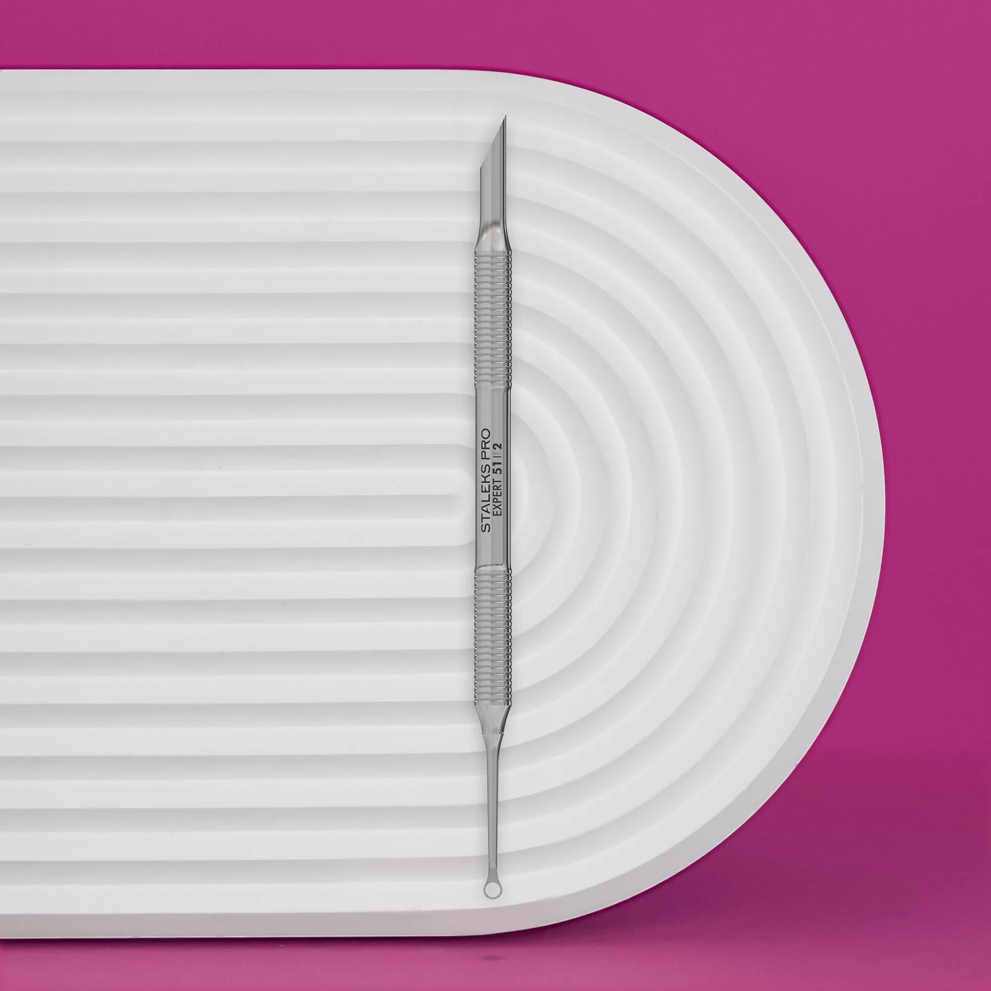 דוחף עור מניקור EXPERT 51 TYPE 2 (דוחף משופע ולולאה)