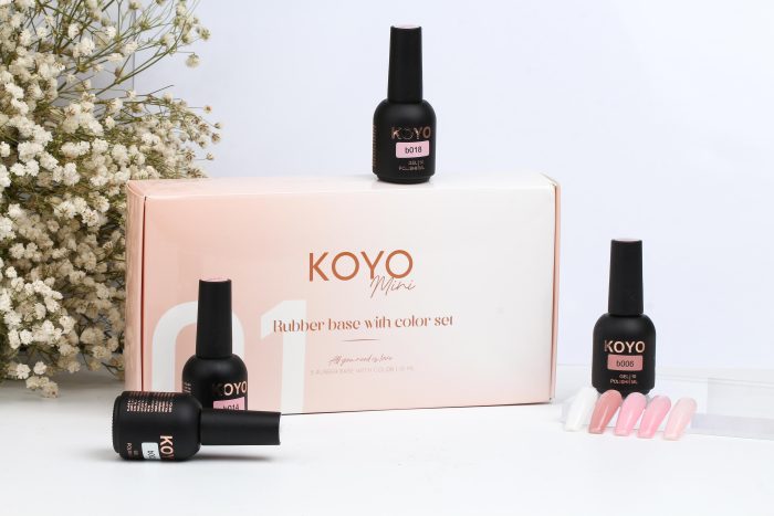 מארז 5 יח' – ראבר בייס | דגם #1 | 10 מ"ל | קויו KOYO