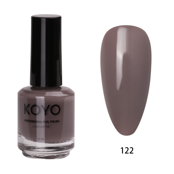 לק עמיד 15 מ"ל | מס' 122 | קויו KOYO