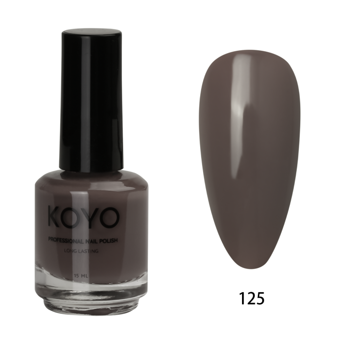 לק עמיד 15 מ"ל | מס' 125 | קויו KOYO