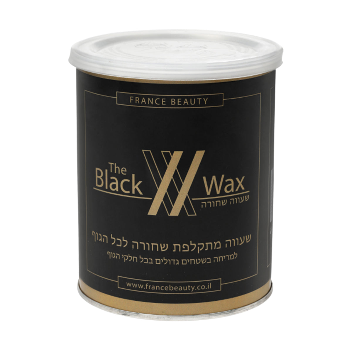 שעווה אלסטו שחורה מתקלפת 800 גרם | פראנס ביוטי France Beauty