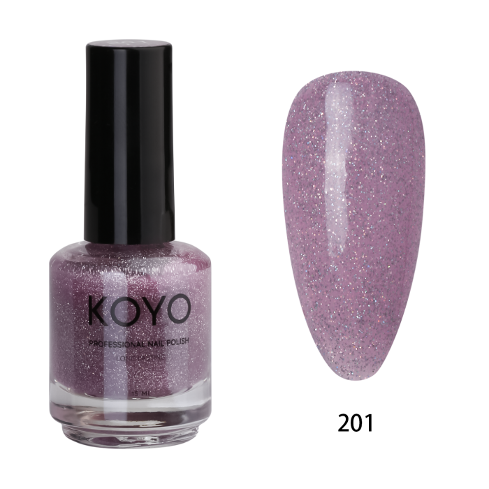 לק עמיד 15 מ"ל | מס' 201 | קויו KOYO