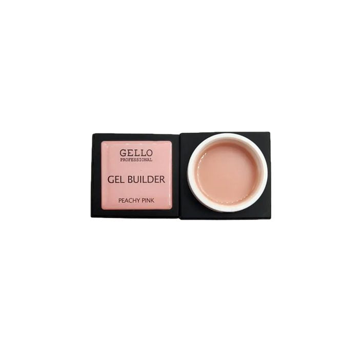ג'ל בנייה 15 מ"ל | פיצ'י פינק PEACHY PINK | גלו GELLO