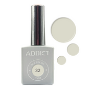 לק ג'ל 15 מ"ל | מס' 32 | חלבי וניל שקוף למחצה | אדיקט ADDICT