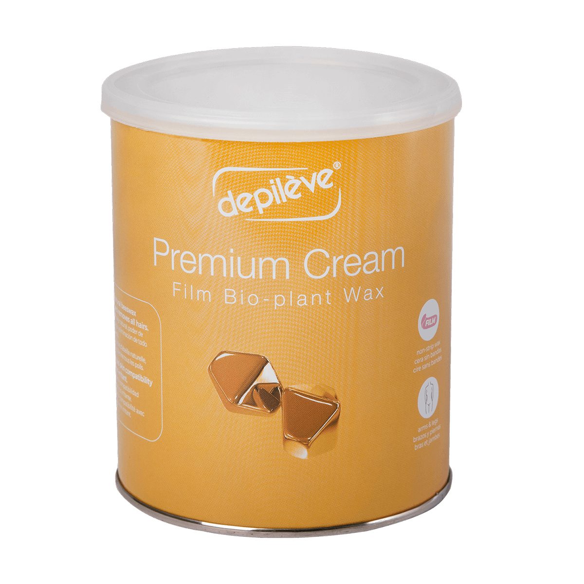 שעווה מתקלפת 'פרימיום' במרקם קרמי במיוחד | 800 גרם | דפילב Dapileve