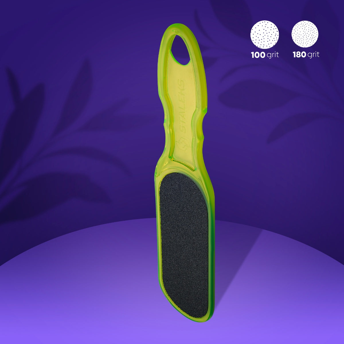 משייף כף הרגל מפלסטיק CLASSIC 10 TYPE 1 (100/180 גריט)
