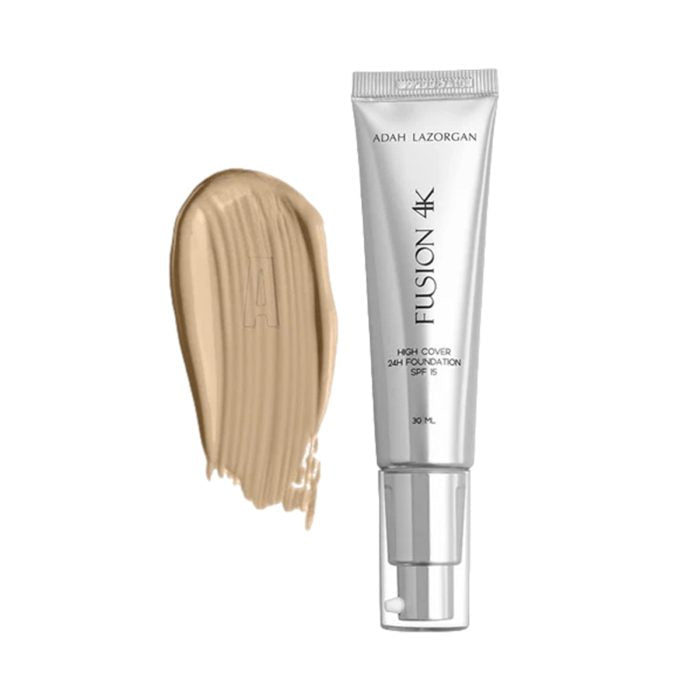 מייקאפ 4K FOUNDATION | גוון 5.5 | עדה לזורגן Adah Lazorgan