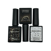 מארז קולקציית פתיתי שלג לבן + שחור + טופ | גלו GELLO