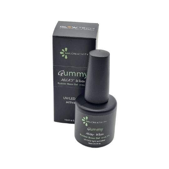 בייס ראבר מילקי וייט Milky White | נייל קריאטיביטי