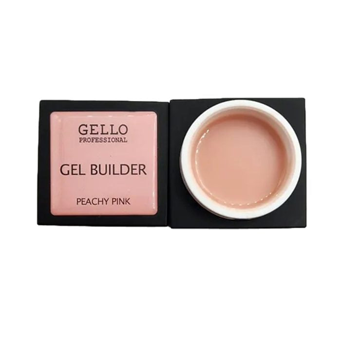 ג'ל בנייה 50 מ"ל | פיצ'י פינק PEACHY PINK | גלו GELLO