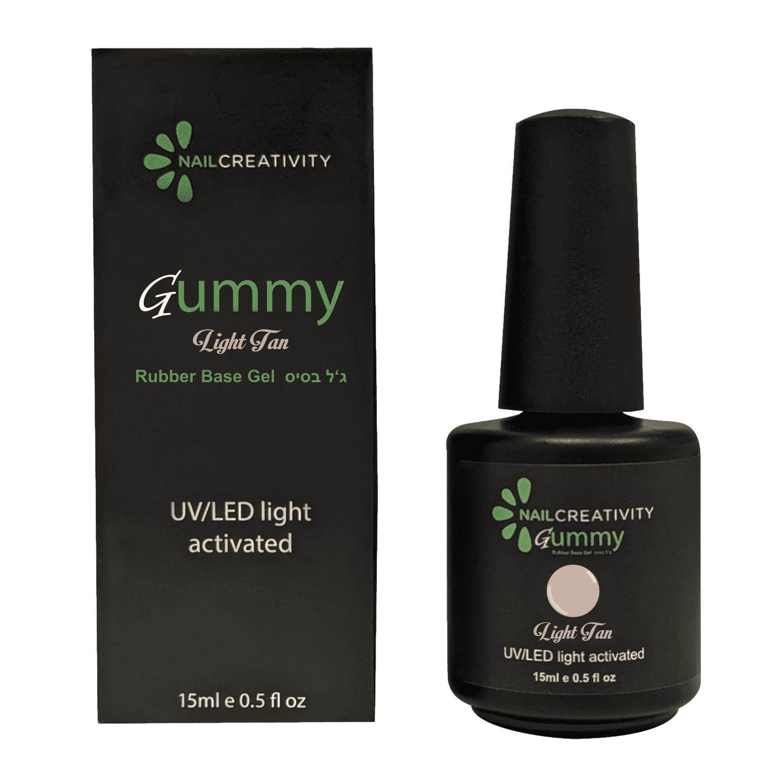 בייס ראבר שיזוף קל Light tan | נייל קריאטיביטי