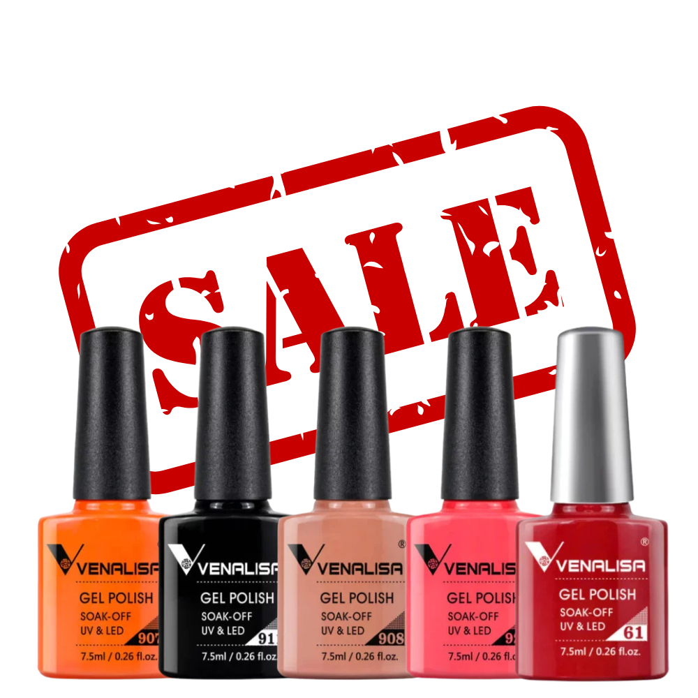 מבצע ! לק ג'ל ונליסה 10 ב | 7.5 מ"ל | venalisa ונליסה