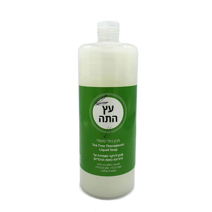 סבון 'עץ התה' נוזלי טיפולי | 1 ליטר | שוורץ – Schwartz
