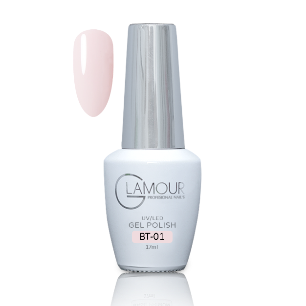 ג'ל בסיס , 17 מ"ל – Glamour מס' 01 | 17 מ"ל | Glamour גלמור