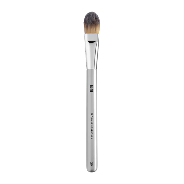 מברשת הנחת מייקאפ שטוחה מס׳ BRUSH NO 20 | עדה לזורגן Adah Lazorgan