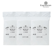 מבצע ! נייר פדיקור | 3 מארזים | אקספלושיין explosion