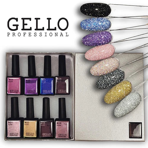 מארז קולקציית פלאש 8 גוונים | גלו GELLO