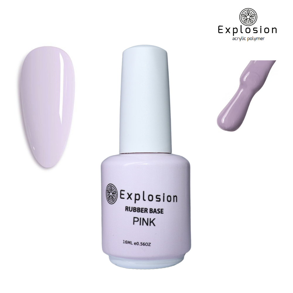 ראבר בייס | פינק |  16 מ"ל | אקספלושיין explosion