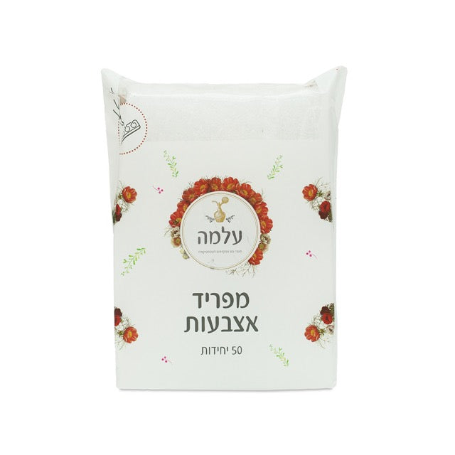 מארז 50 יח' – מפריד אצבעות | עלמה