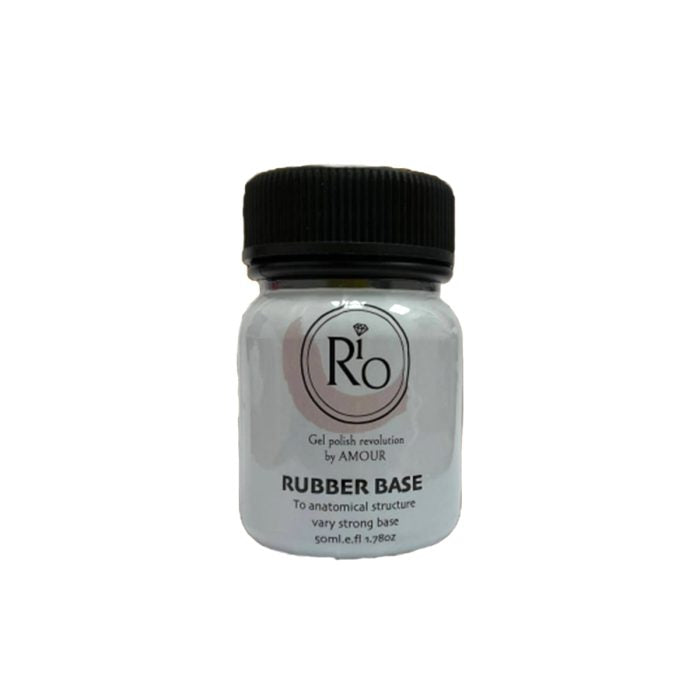 בייס ראבר שקוף 50 מ"ל | ריו RIO