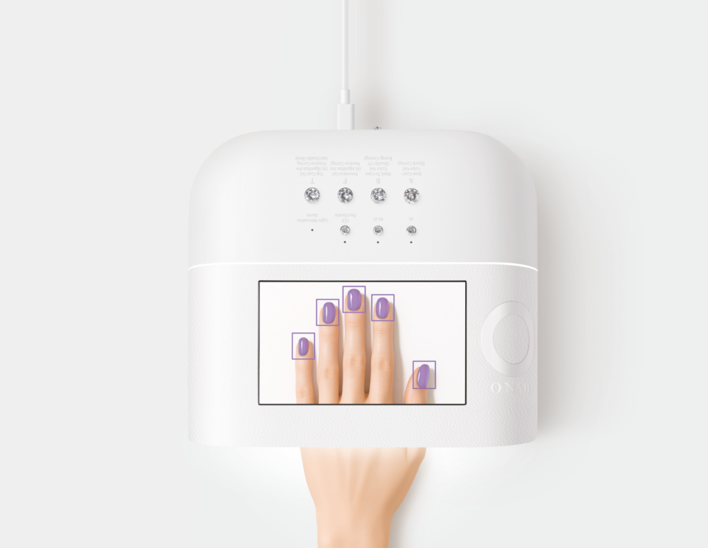 ONAIL מנורת ייבוש AI – טכנולוגיית בינה מלאכותית לייבוש הציפורן