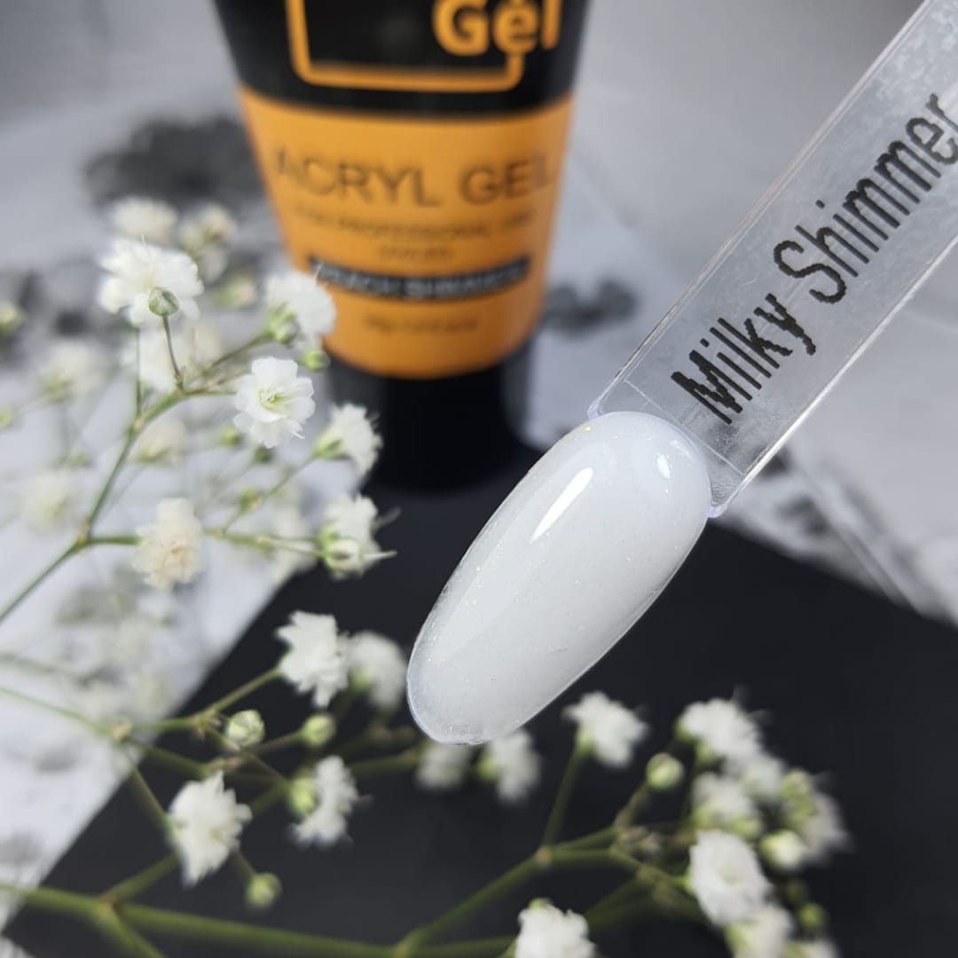 אקריג'ל צבע שימר חלבי 30גרם