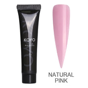 פוליג'ל 15 מ"ל | NATURAL PINK | קויו KOYO