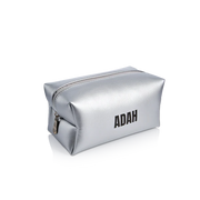 תיק איפור כסוף ADAH MAKE UP BAG | עדה לזורגן Adah Lazorgan