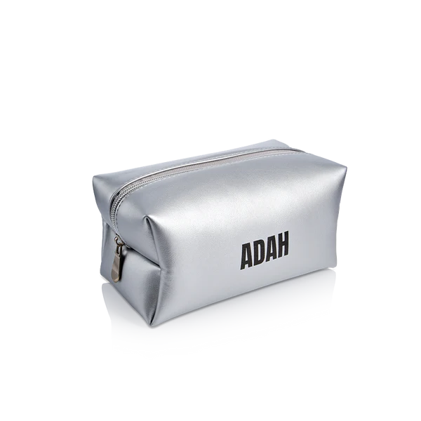 תיק איפור כסוף ADAH MAKE UP BAG | עדה לזורגן Adah Lazorgan
