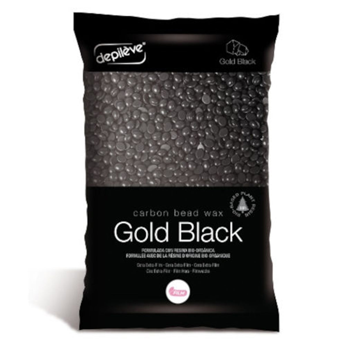 פתיתי שעווה מתקלפת שחורה 1 ק"ג | דפילב Dapileve