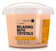 מלח אמבט קריסטלי | 3,1 ק"ג | ג'ינג'ר & תפוז | פארמקס PHARMAX