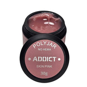 פוליג'ל היפואלרגי 30 מ"ל | ורוד טבעי SKIN PINK | אדיקט ADDICT