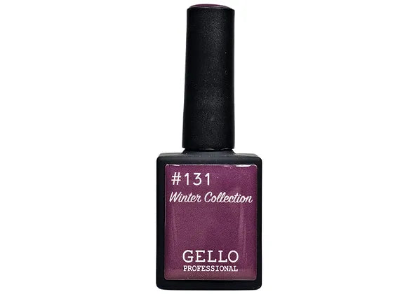 לק ג'ל 13 מ"ל | מס' 131 ורוד סגלגל מעושן | גלו GELLO