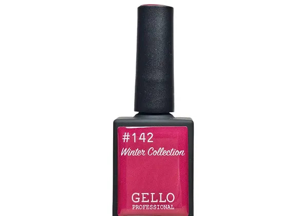 לק ג'ל 13 מ"ל | מס' 142 אדום פוקסיה | גלו GELLO