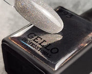 לק ג'ל 13 מ"ל | מס' 93 נצנץ אונברסלי שקוף | גלו GELLO