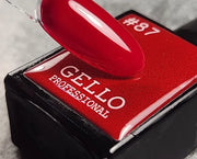 לק ג'ל 13 מ"ל | מס' 87 בורדו | גלו GELLO