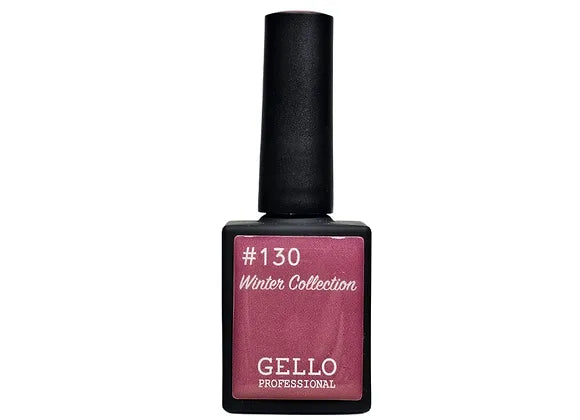 לק ג'ל 13 מ"ל | מס' 130 ורוד עתיק רך | גלו GELLO