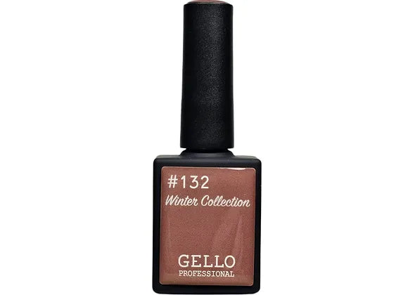 לק ג'ל 13 מ"ל | מס' 132 חום ניוד קפה | גלו GELLO