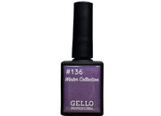 לק ג'ל 13 מ"ל | מס' 136 אפור עכבר קלאסי | גלו GELLO