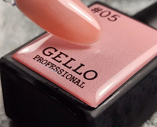 לק ג'ל 13 מ"ל | מס' 05 ורוד טבעי | גלו GELLO