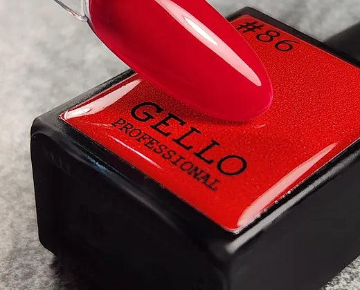 לק ג'ל 13 מ"ל | מס' 86 דובדבן כהה | גלו GELLO