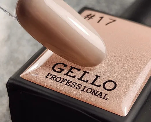 לק ג'ל 13 מ"ל | מס' 17 ניוד מייקאפ | גלו GELLO