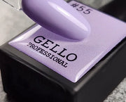 לק ג'ל 13 מ"ל | מס' 55 סגול בהיר | גלו GELLO