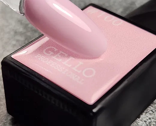 לק ג'ל 13 מ"ל | מס' 100 פסטל ורוד | גלו GELLO