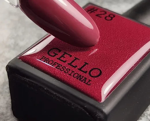 לק ג'ל 13 מ"ל | מס' 28 סגול | גלו GELLO