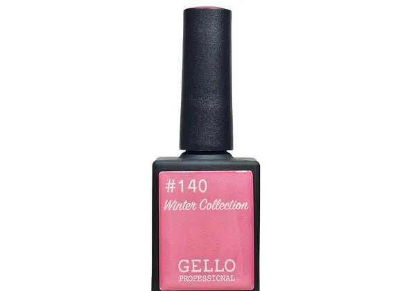 לק ג'ל 13 מ"ל | מס' 140 ורוד פוקסיה מעושן | גלו GELLO