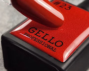 לק ג'ל 13 מ"ל | מס' 23 כתום חמרה | גלו GELLO