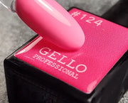 לק ג'ל 13 מ"ל | מס' 124 ורוד זוהר | גלו GELLO